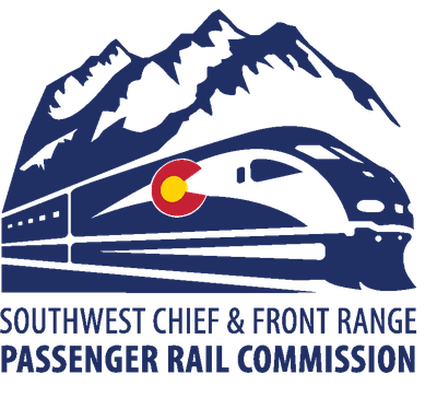 Southwest Chief and Front Range Passenger Rail Commission logo