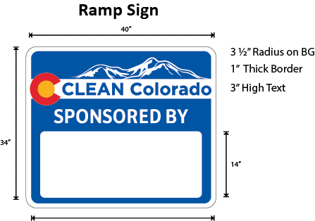 Clean Colorado Sign