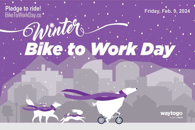 2024 Winter Bike to Work Day Promotional Image