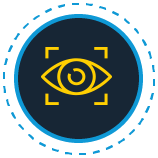 eye and scope icon