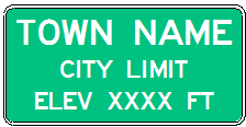 D50-3 Town Name City Limit Elevation XXX