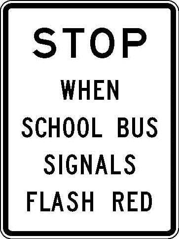 R10-50 Stop When School Bus Signals Flash Red JPEG