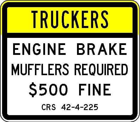 R52-7 Truckers - Engine Brake Mufflers Required $500 Fine JPEG