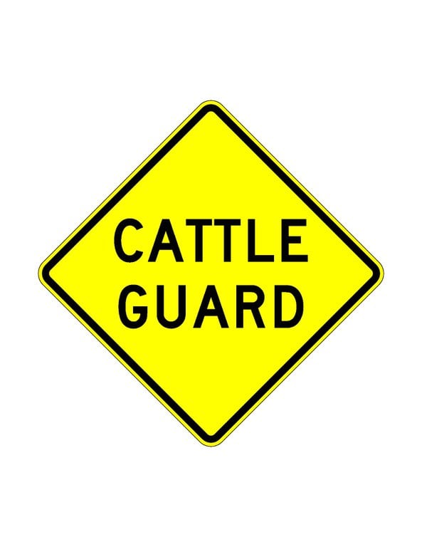 W11-54 Cattle Guard JPEG